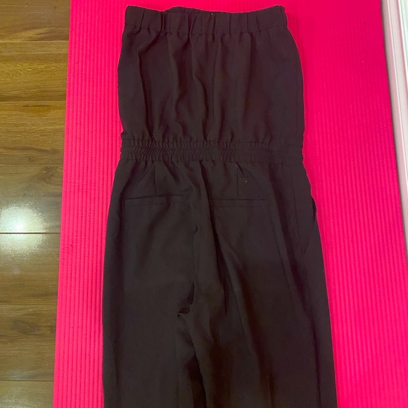 Extra Small Black Dynamite strapless romper - Picture 5 of 6